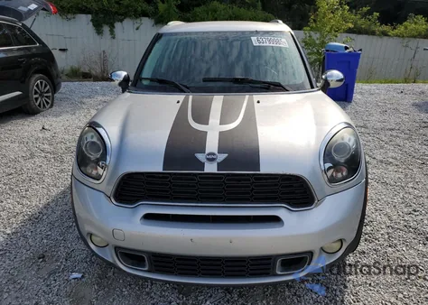 2012 Mini Cooper S Countryman из США, поврежденный, VIN WMWZC3C56CWM27480